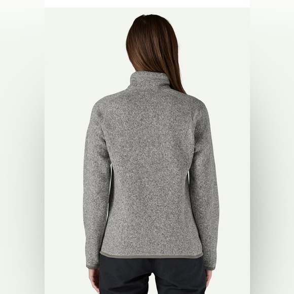 Patagonia Women’s Better Sweater 1/4 -Zip Fleece in Birch White , size XS - Picture 9 of 10